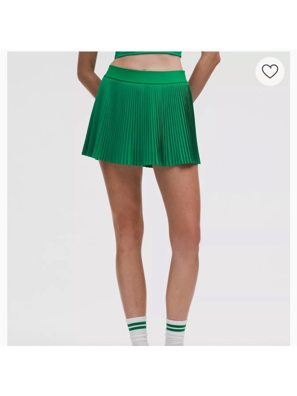 Lululemon Varsity High-Rise Pleated Tennis Skirt